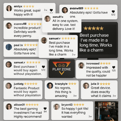 Play Every Console – PS5, Switch, Xbox & 50,000 Games in One with Playzone™ Super Console 1TB